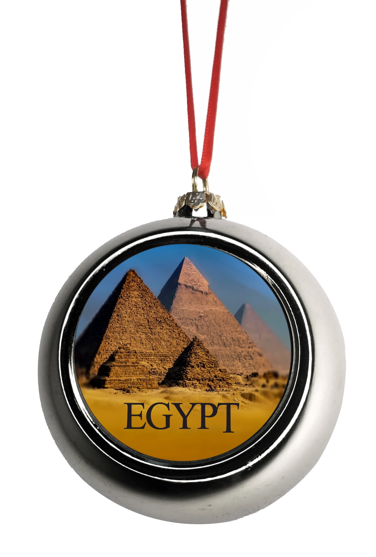 Egypt Christmas Ornament Pyramid Ornament Christmas Ornaments Travel