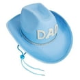 thumbnail image 3 of Unisex Western Cowboy Hat - Casual Bowler Hat for Gender Reveal Party & Daily, 3 of 5