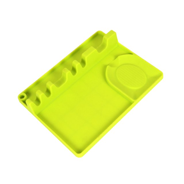 Bewildely Soporte de silicona para cuchara, organizador de cocina para tenedor, espátula, soporte para cuchara, soporte para vajilla, estante de Cocina y Comedor No.05 Bewildely HA004384-05