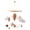 Brown, variant on Felt Hot Air Balloon Cloud Crib Mobile - Boho Wooden Nursery Hanging Decor