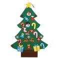 thumbnail image 1 of Árbol de Navidad de fieltro para colgar en la pared, bricolaje, 3,1 pies, regalo de Navidad para niños pequeños, decoraciones navideñas hechas a mano para Año Nuevo, 1 of 9