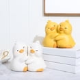 thumbnail image 2 of RUISINERY 2pieces Cartoon Duck Bookends Resin Book End for Shelves Desk Book Organiser Decorative Book Stoppers Tabletop Bookends, 2 of 8