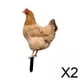 thumbnail image 1 of Estatua de pollo,Estacas de estatua de animal de pollo,escultura de pollo,Estacas de jardín,estatuillas de estatua de jardín de pollo,Estatuas de pollo,letrero decorativo para, 1 of 8