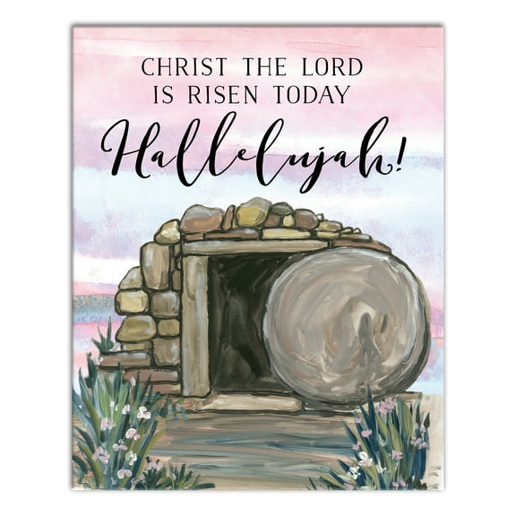 Creative Products Hallelujah Tomb 16 x 20 Canvas Wall Art