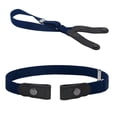 thumbnail image 4 of Belts for Women Men Buckle Belt Invisible No Buckle Stretch Waist Belt For Jean Pants,Dresses,No Bulge Dark Blue, 4 of 5