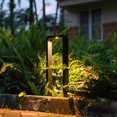 thumbnail image 4 of 7W Garden Light 3000K Bolardo de luz Exterior Impermeable IP65 Luz decorativa Luz de césped de aleación de aluminio negro Adecuado para jardín Patio Calzada Césped JAMW Sencillez, 4 of 5
