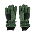 thumbnail image 3 of CTM Kids' Solid Color Winter Ski Glove with Wrist Strap by Wootie, 3 of 5