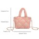 thumbnail image 4 of Bolsos Mujer Acolchado Hilo Bordado Tote Bag Ocio Diario (S) Rosa, 4 of 8