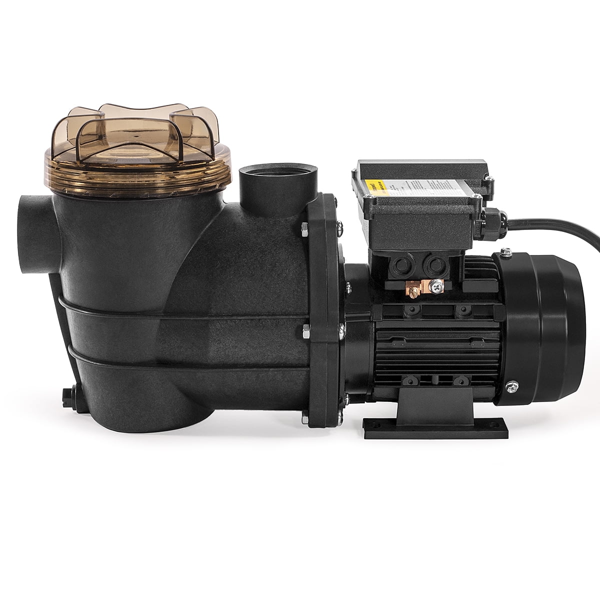 XtremepowerUS Above Ground Pool Pump 0.75HP 2400GPH 1.5 NPT Filter Basket 115V Single Speed