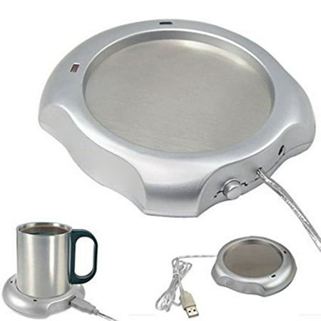 Holiday Clearance Coffee/Tea/Cup/Mug Warmer Heater Pad Office Home USB Hub for PC