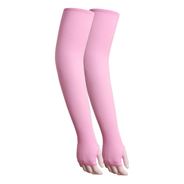 Cycling Sleeves Sun Protection Cooling Neutral Cycling Arm Protection Unisex Stretch Summer Elastic Arm Sleeves Sunscreen