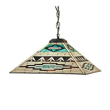 Meyda Tiffany 47597 3 Light 17" Wide Pendant - Tiffany Glass