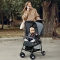 thumbnail image 5 of hauck Sport T13 Lightweight Foldable Stroller Pushchair, Charcoal Stone, 5 of 8