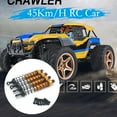 thumbnail image 4 of 4 Pcs 1/12 RC Cars Shock Absorber Upgraded Adjustable Replacing Parts Modification Kit Replacement for WLtoys 12402-A A323 12409 Gold, 4 of 8