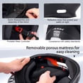 thumbnail image 4 of XiongXiong Full Face Motorcycle Helmets, DOT Approved Dual Visor Motorbike Helmet for Adults Men Women, for ATV, Dirt Bike, Snowmobile, Matte Black, L, 4 of 13