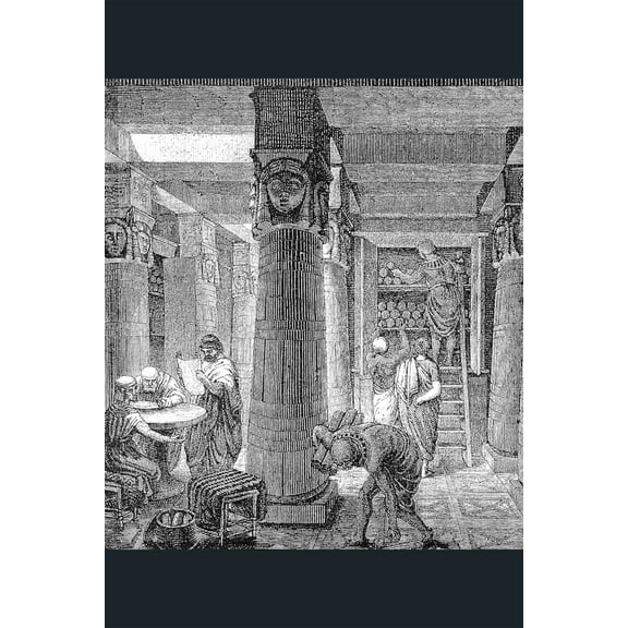 24x36 gallery poster, Library of Alexandria