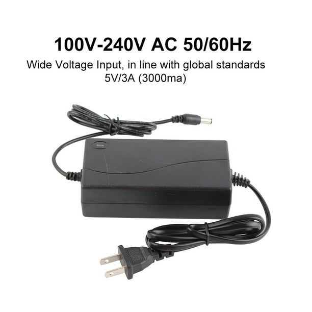 Adaptador De Corriente, Adaptador De Corriente De 24 V 2 A, Adaptador De Fuente, Protección Contra Sobrecarga, Alta Resistencia Eléctrica, Baja Temperatura Para Mini TV