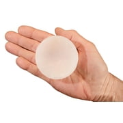 Kidz Rocks Satin Spar Bowl 2 1/2" Selenite Round Dish Raw Chakra Healing Stone White