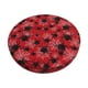 thumbnail image 1 of Balery A Web With A Spider 1 Fundas de asiento para taburete de bar redondo de tela de terciopelo ajustables que protegen de arañazos y manchas para sillas de 14 a 17 pulgadas.-14 inch, 1 of 7