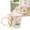 PK1, variant on Insulated Tumbler Textured Embossed Ceramic Tea Cup 1 Pack Drinkware, Oversize Capacity Kitchen Gadget, Beverage Container for Household Daily Coffee Milk Storage