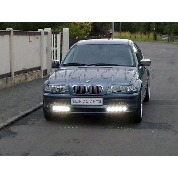 For 1998 1999 2000 2001 2002 2003 2004 2005BMW 3 Series E46 LED DRL Light Strips Day Time Running Lamps
