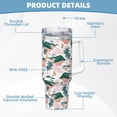 thumbnail image 5 of Pofeuu Hawaii Palms Print 40oz Ice Bully With Handle And Straw Stainless Steel Vacuum Insulated Cup And 2 In 1 Straw Lid, 5 of 8