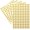 Gold, variant on Dot Stickers - 3/8 Inch Gold Circle Labels, 3000pcs Self-Adhesive Color Coding Round Stickers for Office, Classroom, Garage Sale