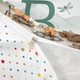 thumbnail image 4 of meiyoeat Happy Camping Bedding For Boys,Cute Bear Initial Alphabet B Duvet Cover Full,Polkadot Reversible,3pcs,1 Duvet Cover and 2 Pillowcases, 4 of 6