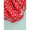 thumbnail image 6 of DcoolMoogl 2Pcs Infant Baby Girl 4th of July Outfit Strap Ruffle Star Flag Romper 3 6 12 18 Months Independence Day Clothes Sets, 6 of 7