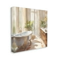 thumbnail image 4 of Stupell Industries Sunlit Bathroom View Botanical & Floral Painting Gallery Wrapped Canvas Art Print Wall Art, 17 x 17, 4 of 8