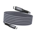 thumbnail image 4 of Cable de extensión USB 3.2 Cable de extensión de pantalla Fácil de usar para portátiles USB C USB 50 cm x 05 cm x 06 cm, 4 of 9