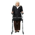 thumbnail image 4 of Déambulateur Pliant, Déambulateurs Droits pour Aînés, Déambulateurs Robustes pour Aînés, Déambulateur à Plateforme avec Appui-Bras pour Aîné, Personne Handicapée et à Mobilité Réduite, 4 of 8