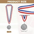thumbnail image 2 of Uxcell Award Medal, Prize Medal Winner Award with Neck Ribbon for Competitions Silver, 2 of 7