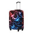 thumbnail image 2 of Haiem Red And Blue Lightning Luggage Cover Printed Suitcase Covers for Luggage Elastic Washable Suitcase Protector Fits 18-32 Inch Luggage-X-Large, 2 of 8