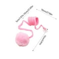 thumbnail image 3 of Gqtwoy Teasing Kitty Ball, Interactive Cat Toy with Bells, Playful Wand for Exercise, Fun & Engaging Feline Activity, Hanging Pet Teaser for Cats, 3 of 6