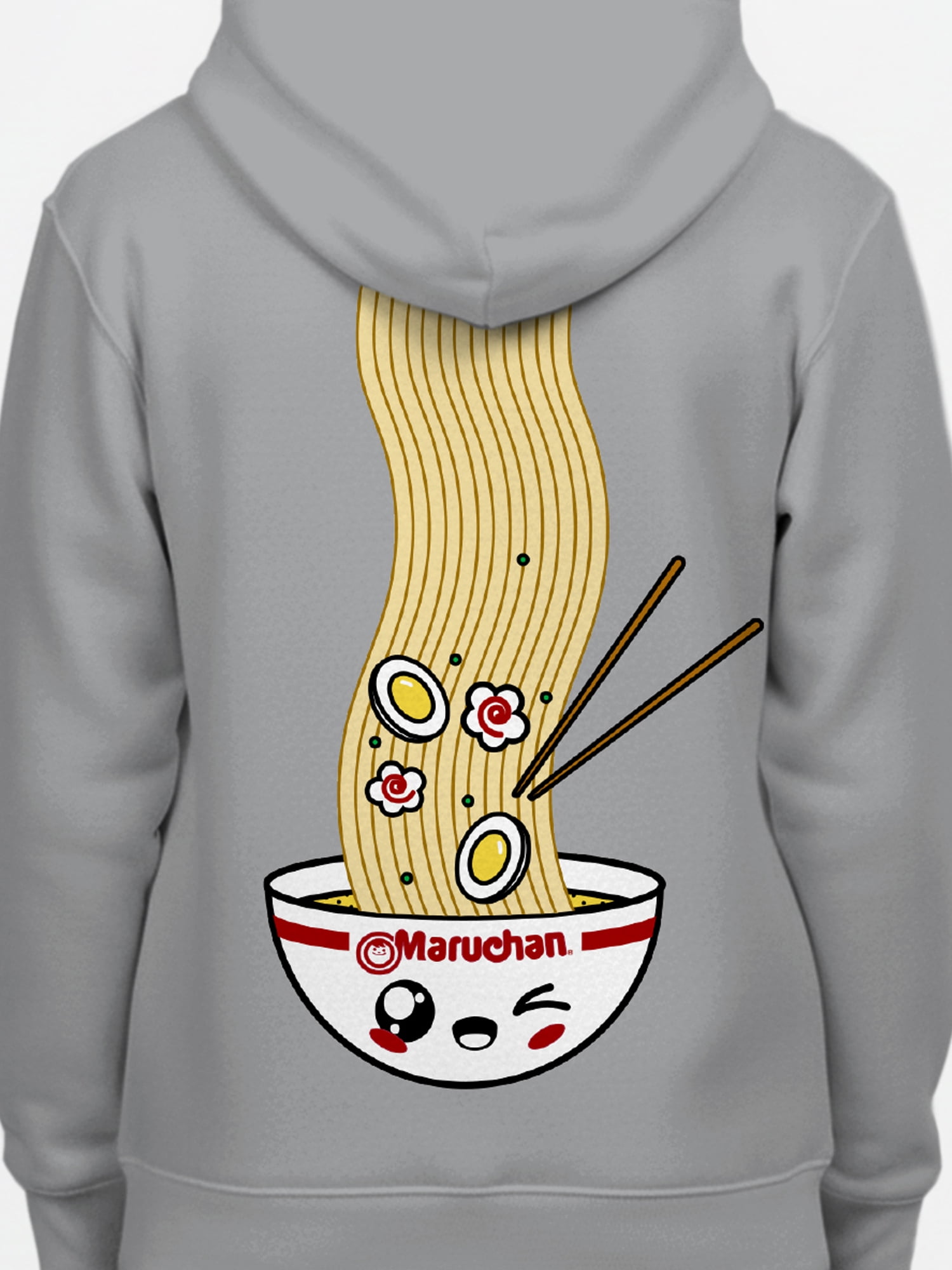 Maruchan, Boys' & Big Boys' Graphic Hoodie, Powered By Ramen, Sizes 4-18