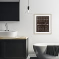 thumbnail image 2 of Fluff And Fold Brown Minimal Birch Framed Print Under Glass, design by Marcus Prime, 2 of 10