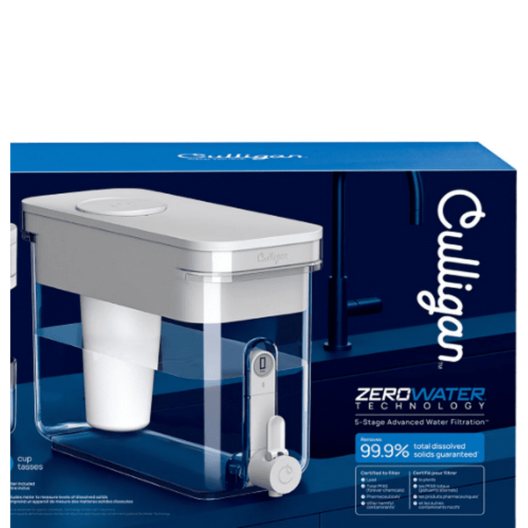 Free Shipping! ZeroWater 32 Cup Water Dispenser with 5-Stage