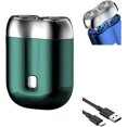 thumbnail image 1 of Mini Dual-Head Electric Shaver for Men, 2026 New Model USB Rechargeable & Washable, Portable Compact Travel Razor with Dual Floating Heads, 1 of 7