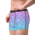 thumbnail image 2 of Uemuo Multicolor Glitter Pattern Men's Boxer Briefs,Trunk Anti-Chafing,Comfortable, Durable, and Stylish Underwear-Medium, 2 of 9