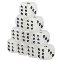 BESTSKY Glow in the Dark Luminous Dice - 10pcs - Casino Party Supplies