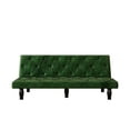 thumbnail image 5 of Leumius Home Wood Reclining Futon Sofa Bed, Green, 5 of 6