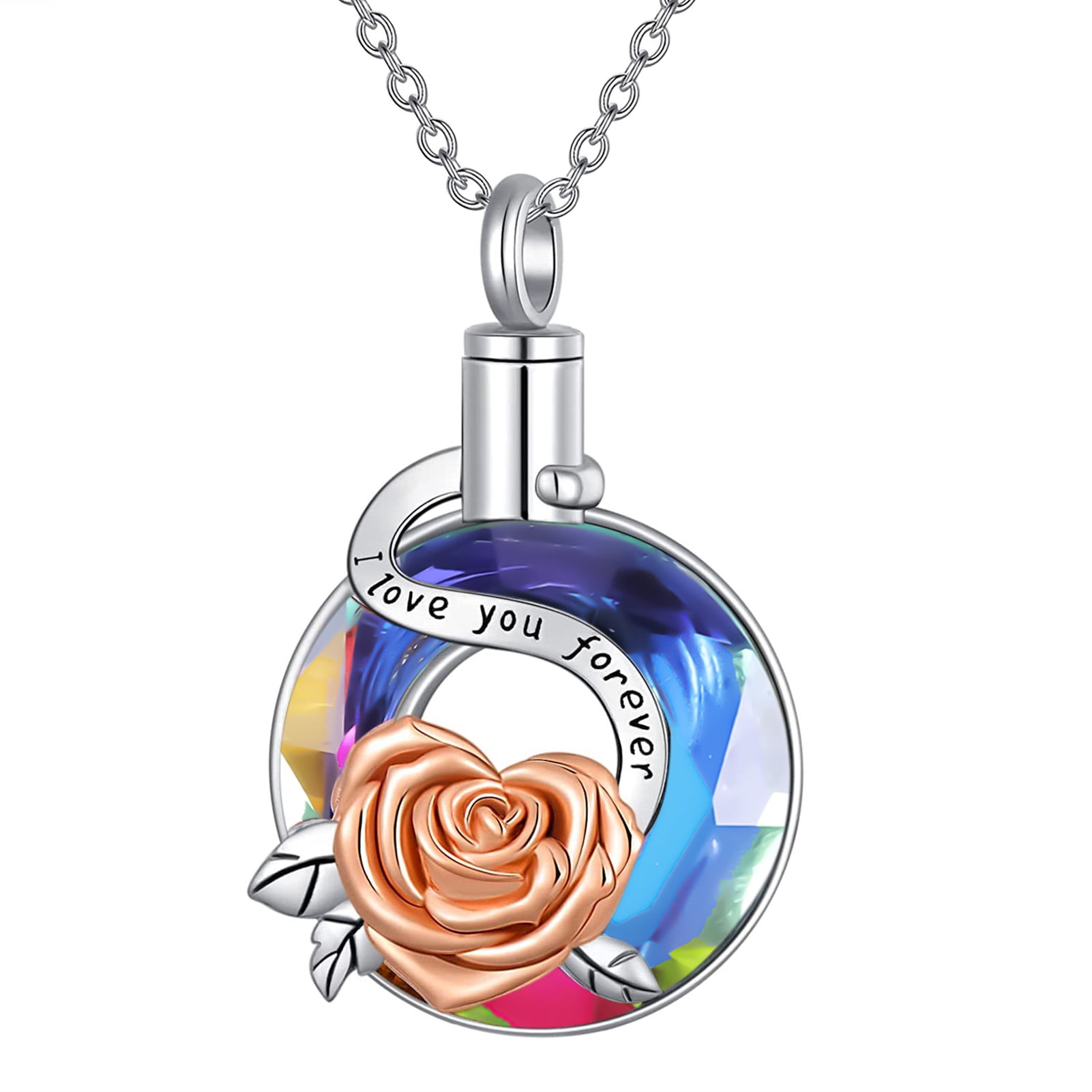 Gold Locket Necklace That Holds Pictures Photo Locket Necklace for Women  Flower Locket Necklaces for Girls Round Pendant Necklace with Picture  Inside