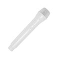 thumbnail image 1 of Pretend Play Microphone Toy Portable Smooth Bottom Realistic ABS Plastic Microphones Props for Performance Interview White, 1 of 4