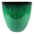 thumbnail image 3 of (EPR12-205 Large Egg Shaped Planter - Modern Indoor & Outdoor Decorative Flower Pot/Box (12 Inch, Green Flower), 3 of 5