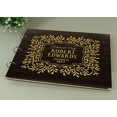 thumbnail image 2 of Handmade Custom Guest Book Retirement Party Wood Engraved Photo Album Scrapbook, 2 of 6