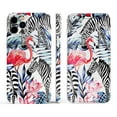 thumbnail image 3 of DesignSkinz Tropical Flamingo and Zebra Jungle Full-Body Skin Decal Wrap Cover for iPhone 12 Pro Max, 3 of 9