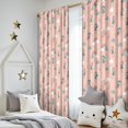 thumbnail image 5 of Blackout Kids Curtains,Pink Fairy Rainbow Pattern Childrens Insulated Curtains Set Of 2,Bedroom Essentials,Toddler Room Decor 52"x84", 5 of 5