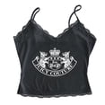 thumbnail image 5 of Camiseta sin mangas estética gótica Y2K de estilo vintage, ropa sexy de verano para chica, mujer, harajuku, rock, grunge, estilo callejero, manga corta, estilo punk, 5 of 5