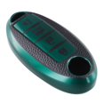 thumbnail image 4 of BUYISI For Tpu Leather Car Key Fob Case Cover For Nissan For Qashqai For Trail For Versa Style 3 Green, 4 of 5